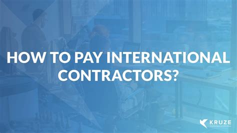 paying foreign contractor